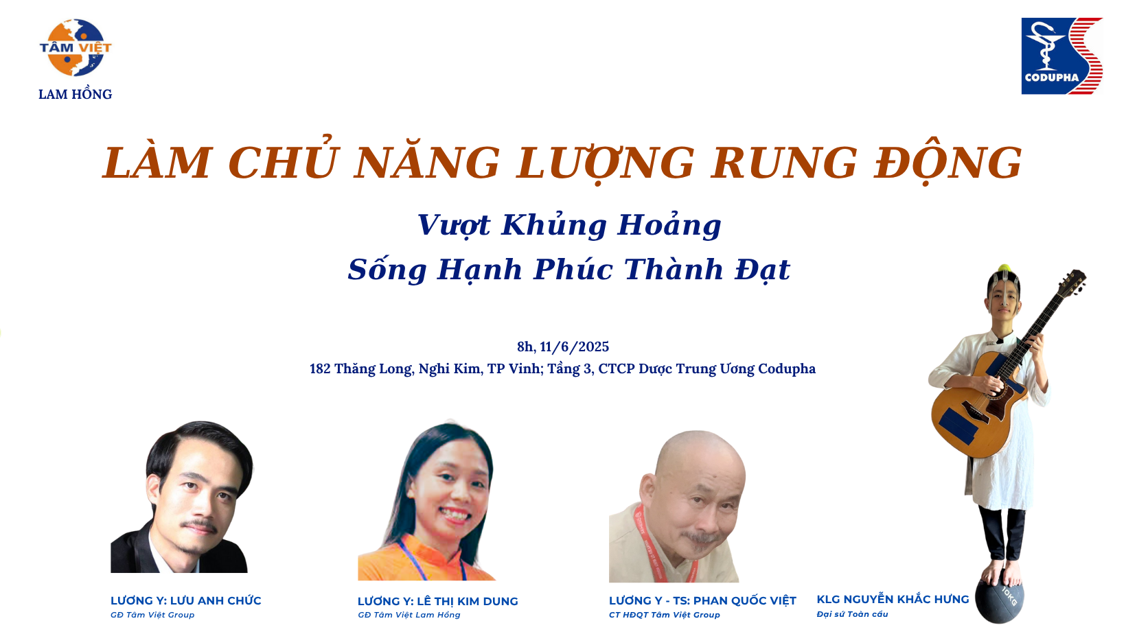 Dược phẩm Codupha - Làm Chủ Năng Lượng Rung Động Vượt Khủng Hoảng Sống Hạnh Phúc Thành Đạt